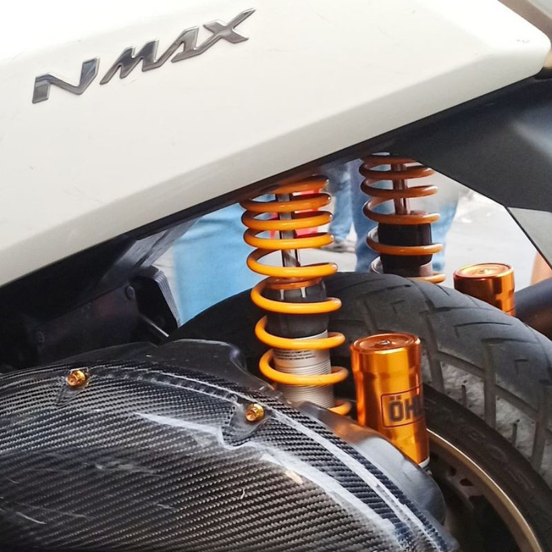 SHOCK BREAKER SOK PEREDAM TABUNG BAWAH BELAKANG ALL NEW YAMAHA NMAX 2020 FREE STIKER OHLINS ORIGINAL