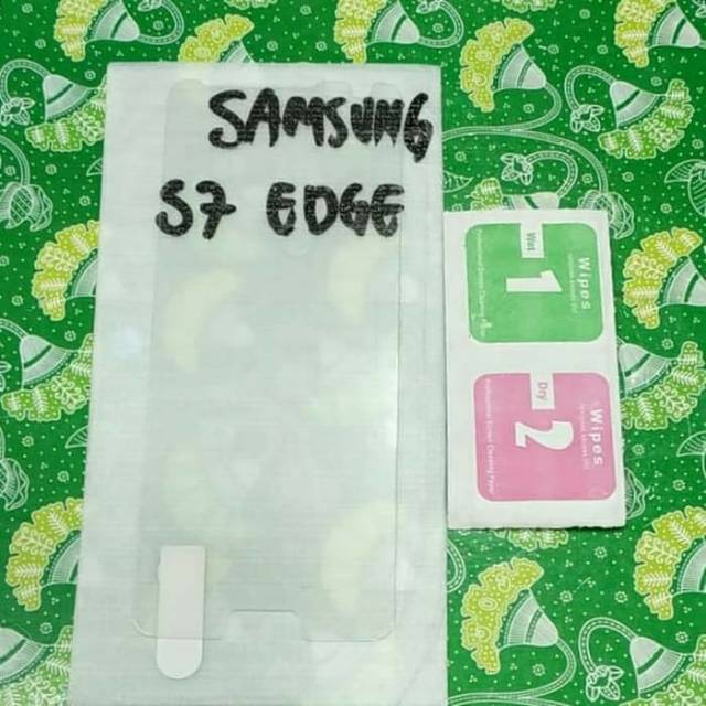 Tempered gorila glass kaca samsung S7 EDGE MANTUL murah meriah