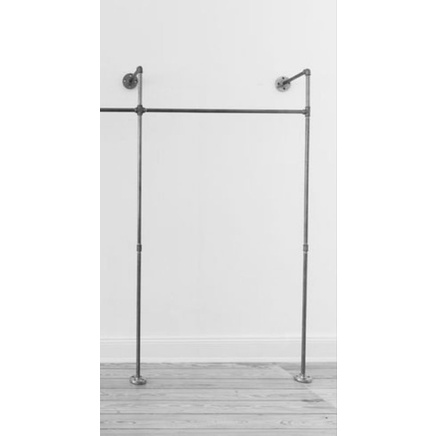 Rak baju/Gantungan baju/lemari baju/pipa besi