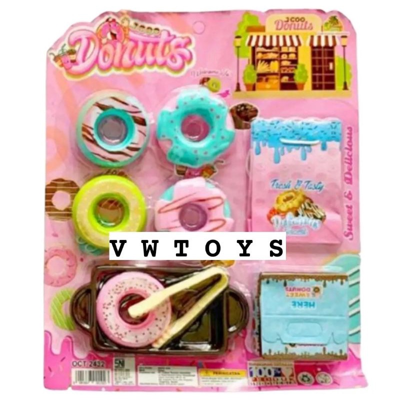 Mainan Anak Jcoo Donuts / Donat Jco Masak Masakan