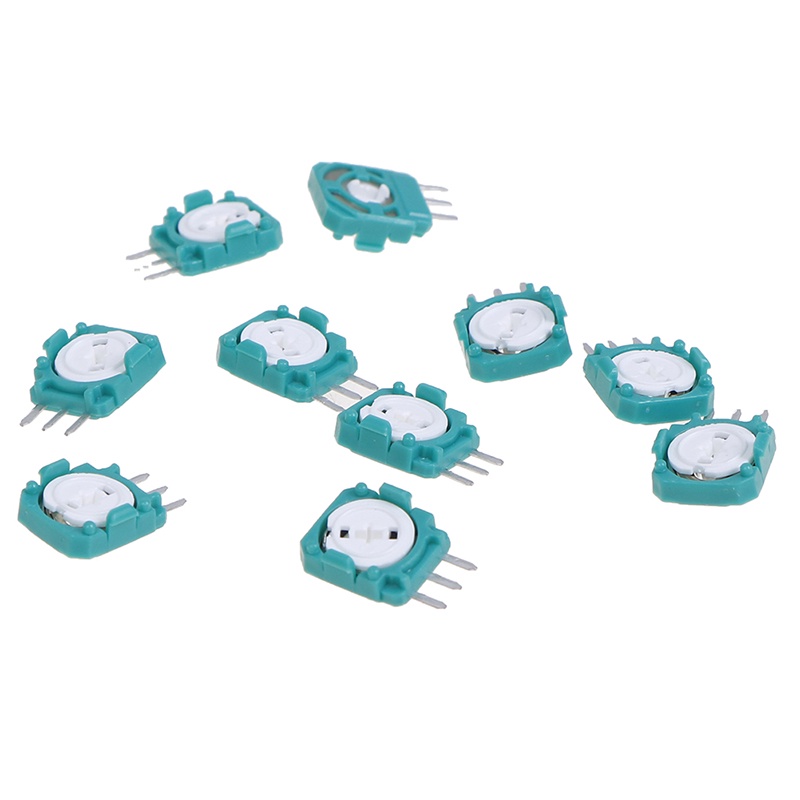 {LUCKID}10PC 3D Analog Joystick Potentiometer 3 Pin Sensor Module Replacement For PS4