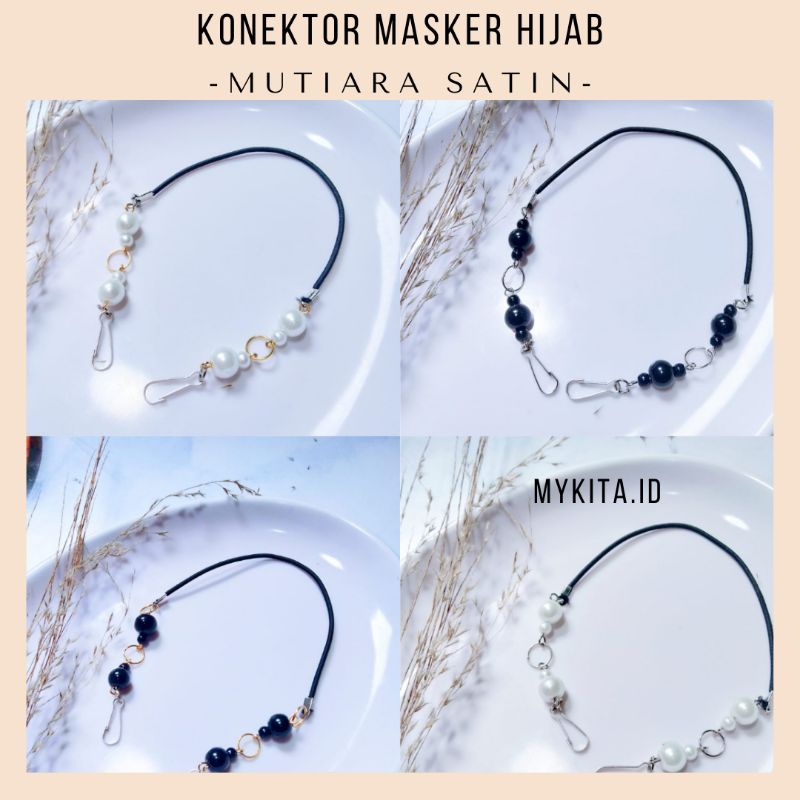 Konektor Masker Hijab Tali Elastis Konektor Masker Murah [Konektor Zey]