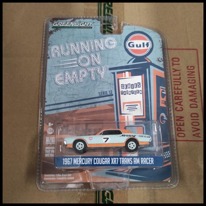 Greenlight Running On Empty Series 13 1967 Mercury Cougar Xr7 Trans Am