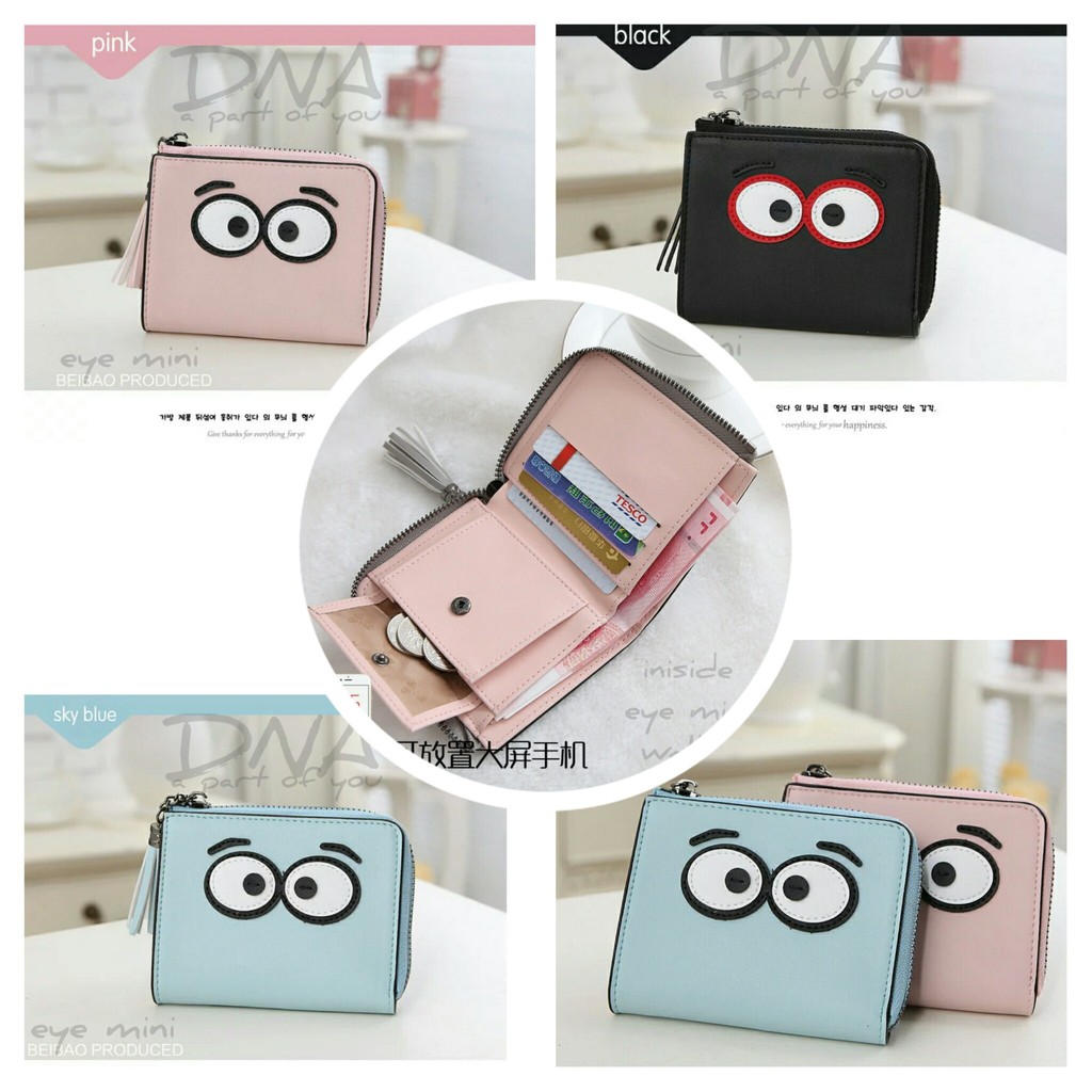 DOMPET EYE MINI - Dompet lipat wanita