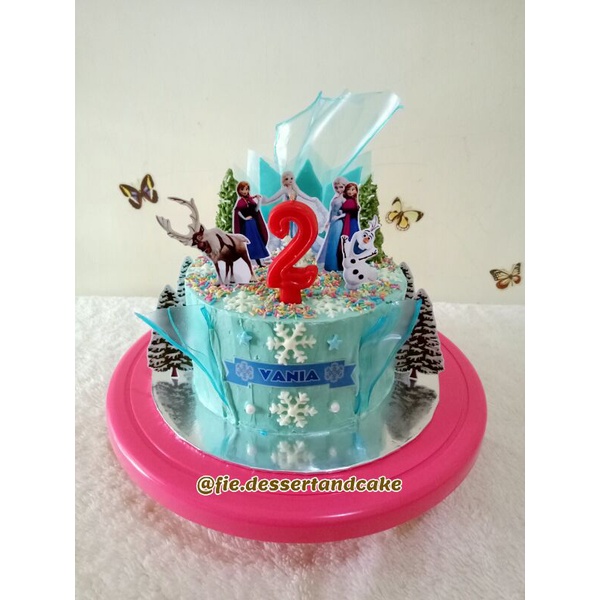 

Frozen Birthday Cake Kue Ulang Tahun Karakter