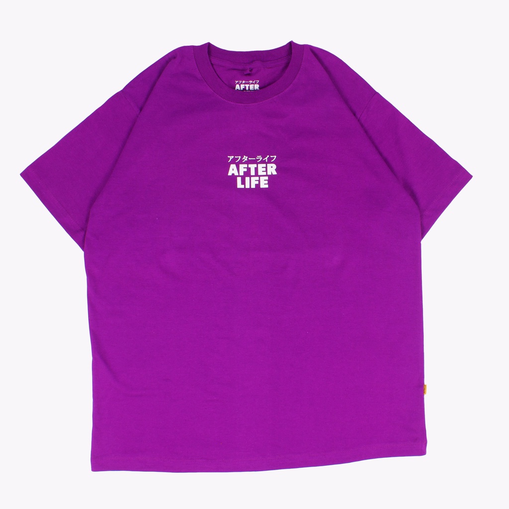 AFTERLIFE - Tshirt Lattera Dark Purple | 21046E