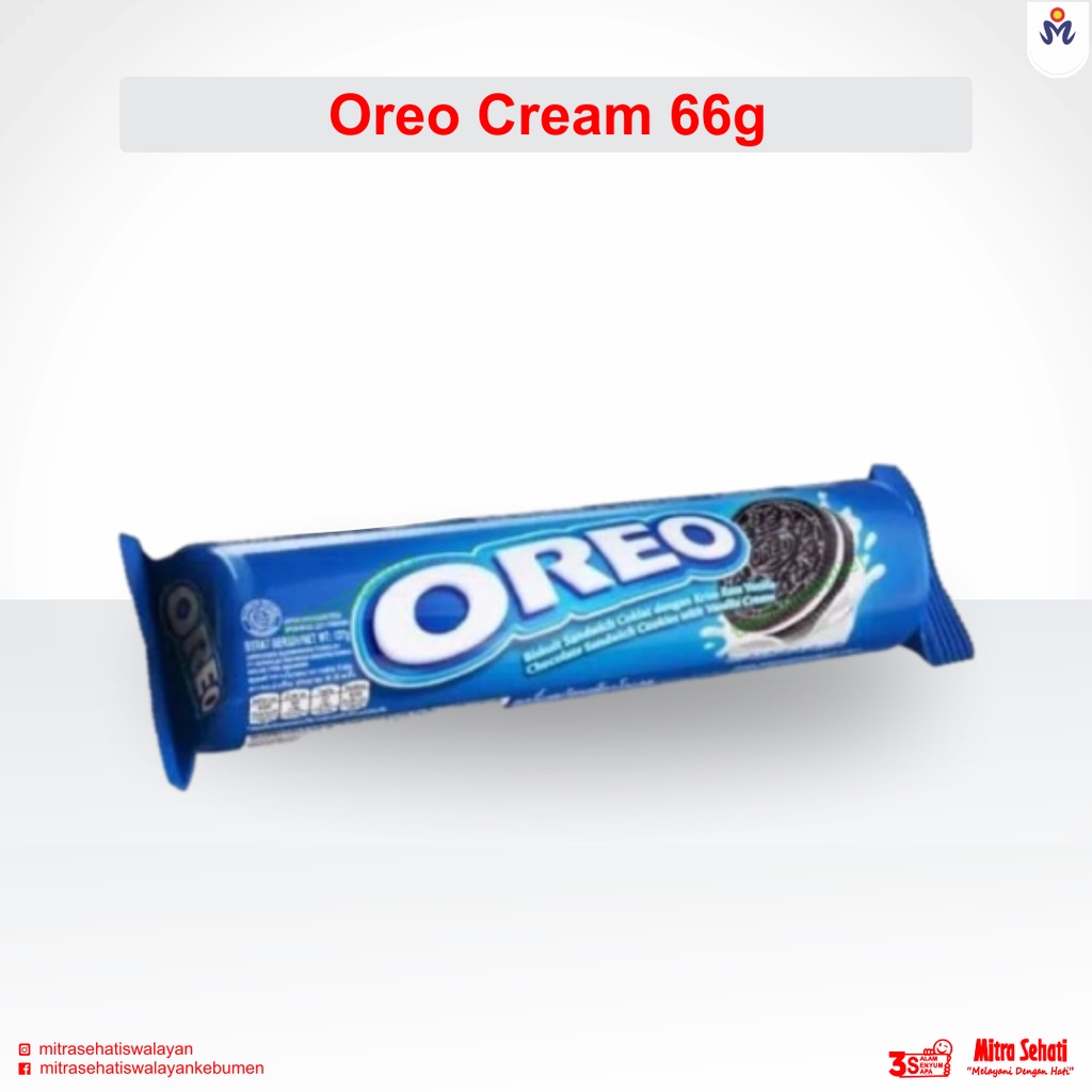 

Biskuit Oreo Sandwich Coklat Krim 66,5gr [ Mitra Sehati Swalayan ]