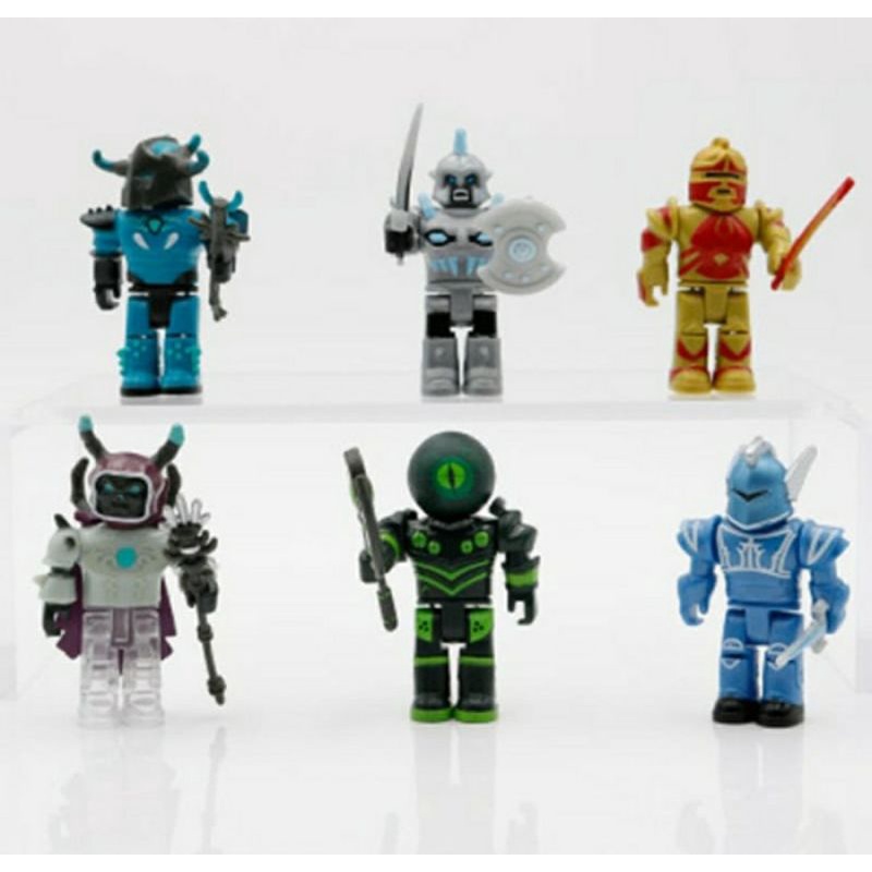 Original USA Lego The Champions of Roblox 6 Figure pack Heroes Mainan Hobi Koleksi Kolektor