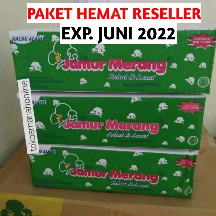 

NEW Kaldu Jamur Alami 1 Dus [Bisa Campur Sesuai Request] - Original