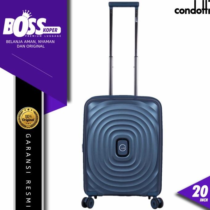 Koper Kabin Condotti 20 Inch (63131) Original Cabin Tsa Bisa Expand Fyt_O1Xpmg