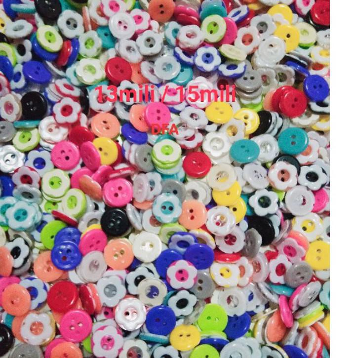 

Saleϟfast Kancing Sakura Warna Mix 13.mm / 15mili (72pcs)