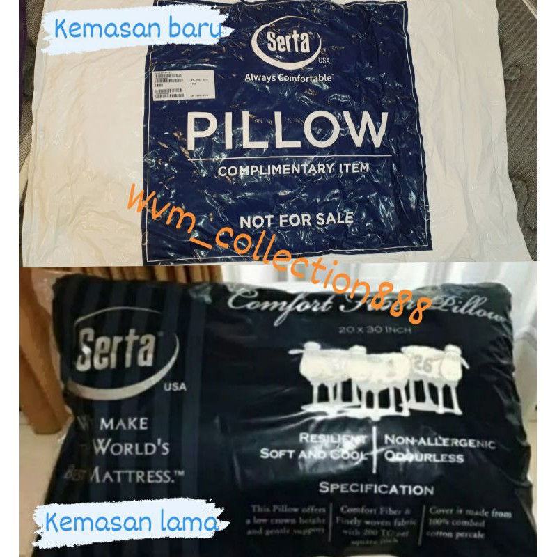 Bantal Serta (Comfort Fiber Pillow Serta)