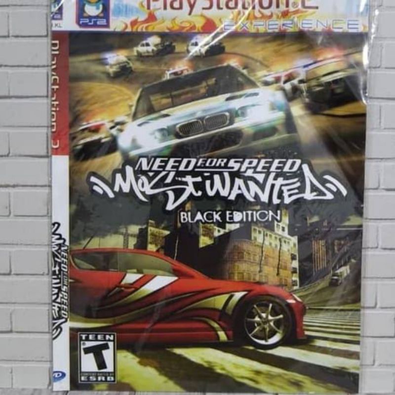 Kaset Ps2 NEED FOR SPEED MOST WANTED BLACK EDITION