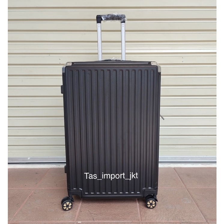 Koper Fiber Import Travel Cross / goflex Premium ORI, TSA Cabin / Bagasi size - 28 inch