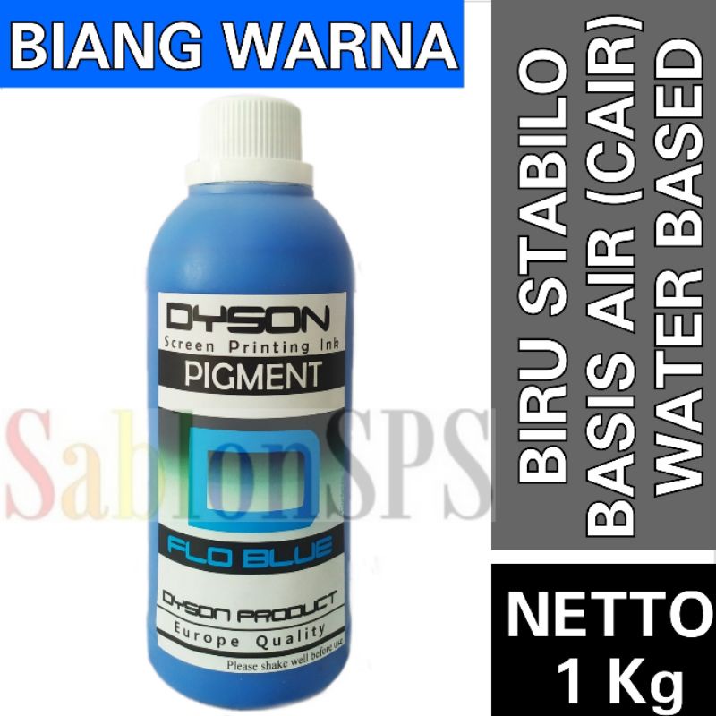 BIANG WARNA BIRU STABILO PIGMENT FLO BLUE 1kg