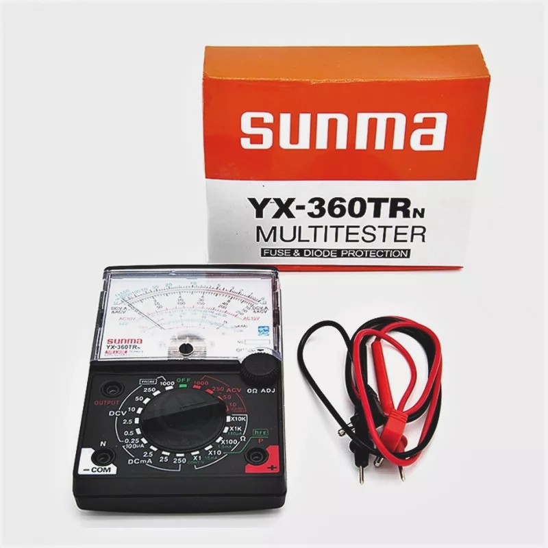 Multitester Digital/Multimeter Digital/Avometer Analog YX-360TR