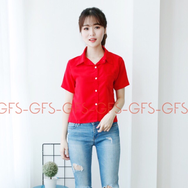 GFS One pocket plain shirt