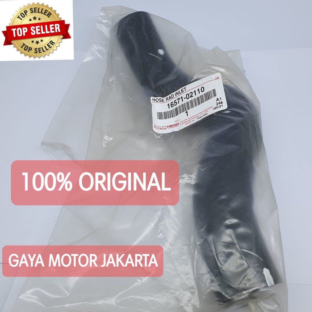 Selang Radiator Atas-Hose Toyota Soluna 16571-02110