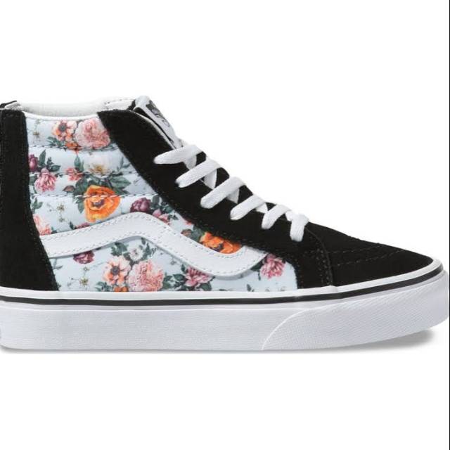 Vans sk8 high motif floral