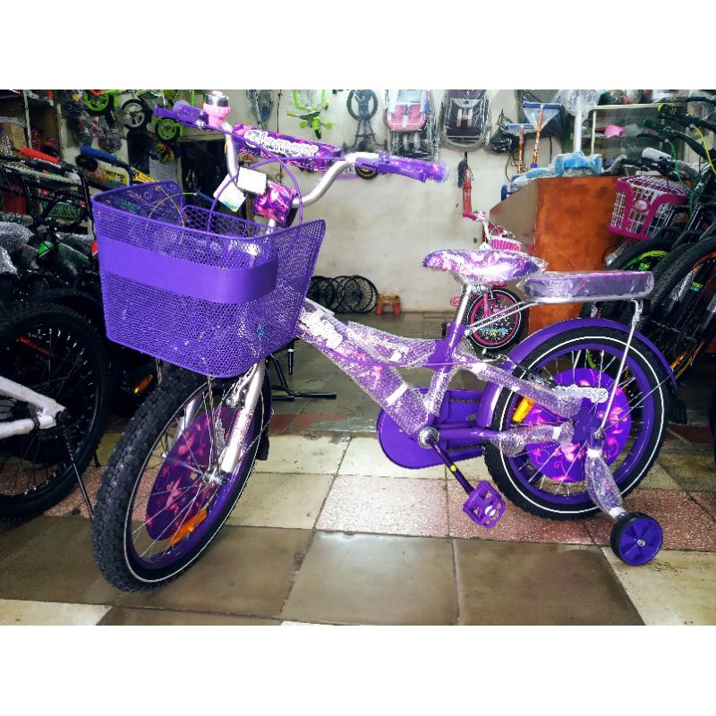 sepeda mini 18 family glamour sepeda anak cewe