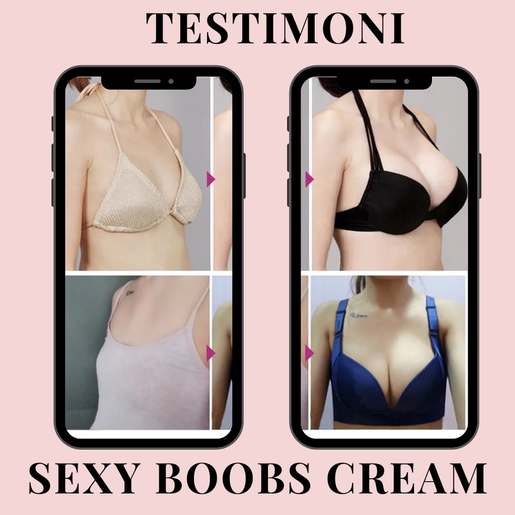 Krim Pembesae Payudara Pengecang Payudara Yang Kendur Obat Pembesar Payudara Montok Padat Berisi Permanen Sexy Boobs Breast Cream 80ml Original BPOM