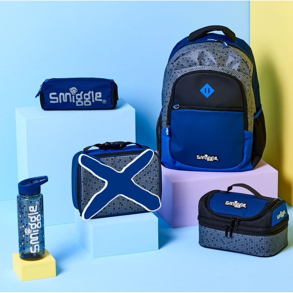 SMIGGLE Backpack Tas Ransel Sekolah Anak  Cowok  Laki 