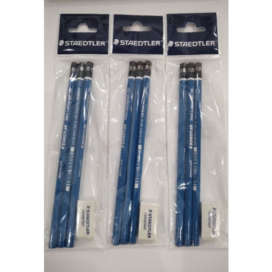 

PENSIL 2B STAEDTLER lumograph /Set 3