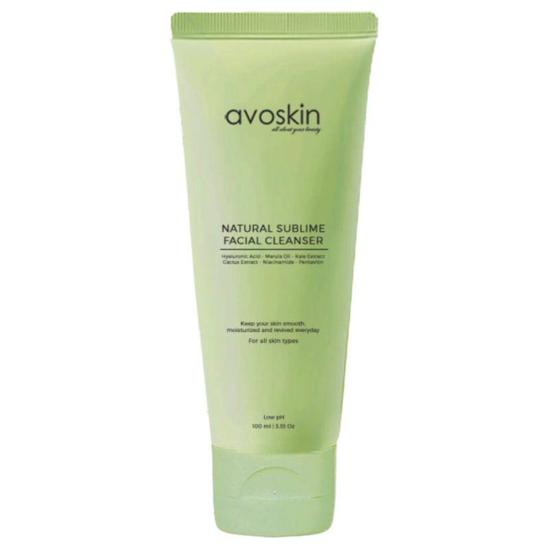 ★ BB ★ AVOSKIN Natural Sublime Facial Cleanser 100ml - Sabun Muka - Pembersih Wajah