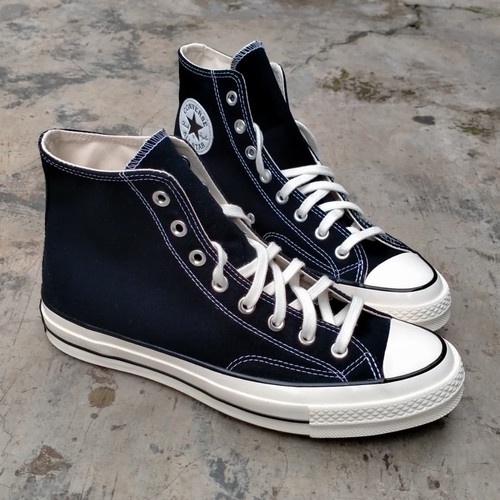 [BISA COD] SEPATU CONVERSE 70'S HIGH BLACKWHITE PREMIUM SEPATU KASUAL KULIAH DAN KERJA