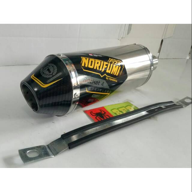 Silencer Slincer Knalpot Norifumi Slincer Klx Norifumi Rocket 4