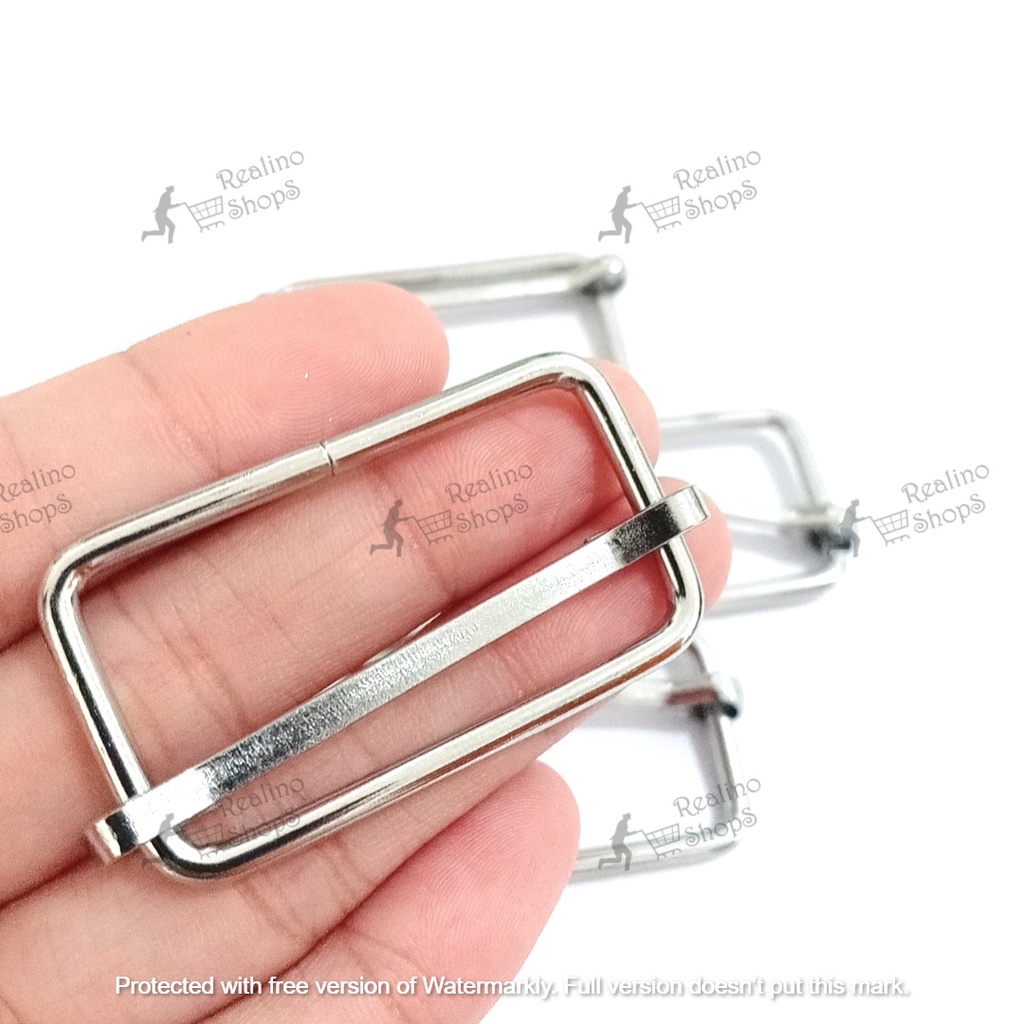 RING JALAN/SRE/GESER - 4CM NEKEL (KUALITAS B) - AKSESORIS TAS