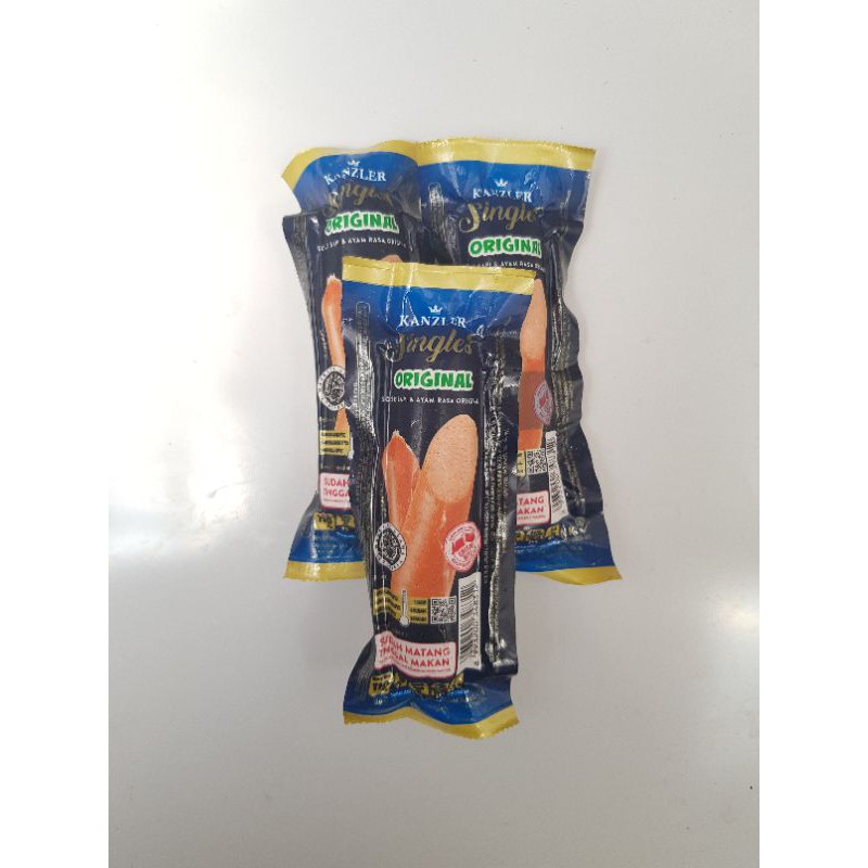 

Kanzler Sosis Sapi Single Original 65gr