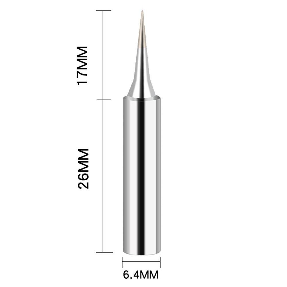 Populer 10pcs Solder Ujung Solder Bebas Timah Alat Las Tembaga Panas Internal Untuk 936 853D 8786D Rework Station