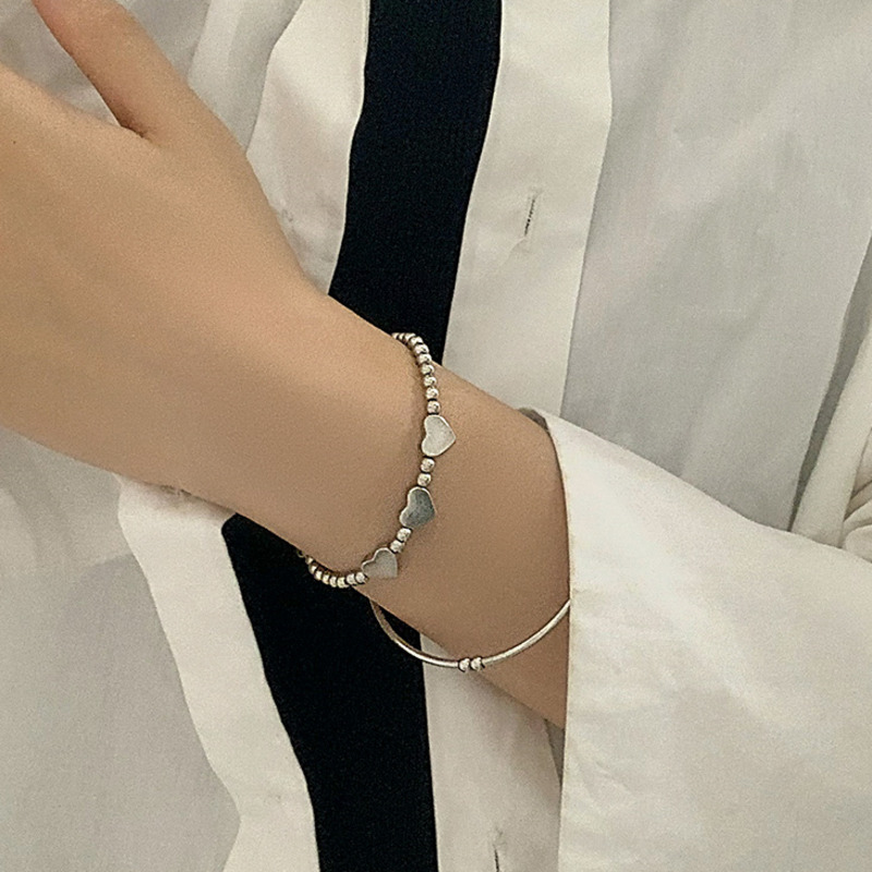 Heart Bracelet Simple Retro Korean Personality