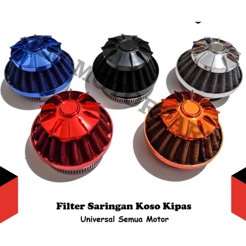 Filter Karburator Variasi Filter Karbu Waterproof Filter Udara Anti Air Universal Untuk Semua Jenis 
