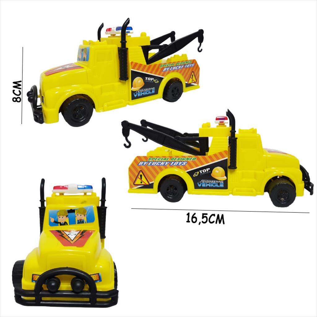 Mainan Mobil-Mobilan Tarik  Enginering Vehicle Toys LT112 JSP