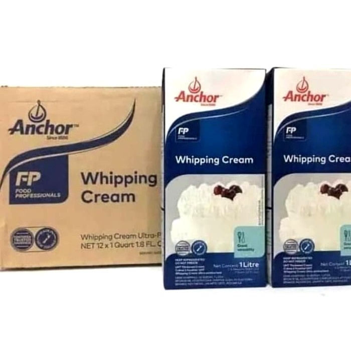 

Krim- Anchor Whipping Cream 1 Lt -Krim.