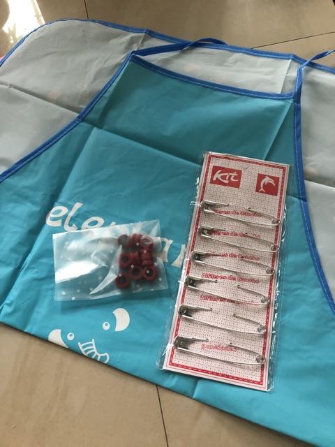 Apron Mama Koki Masak Celemek Masak Remaja Karakter Kartun Lucu