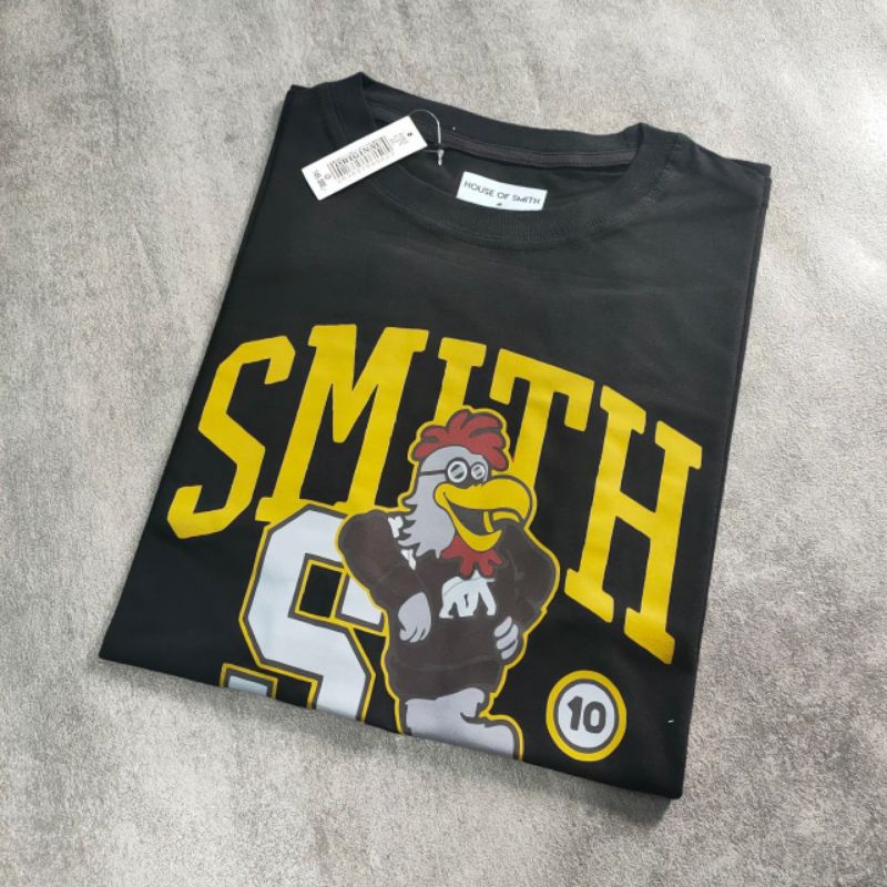 Kaos Distro SMITH Hitam