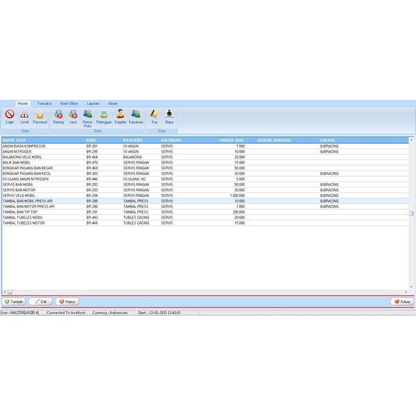 software program kasir toko bengkel showroom dan sparepart best seller