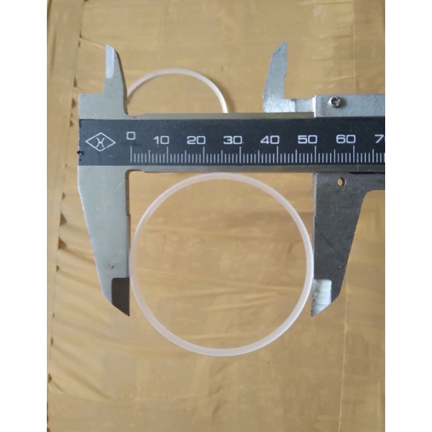 Lensa Mini datar bekas copotan fotocopy dimensi pada gambar