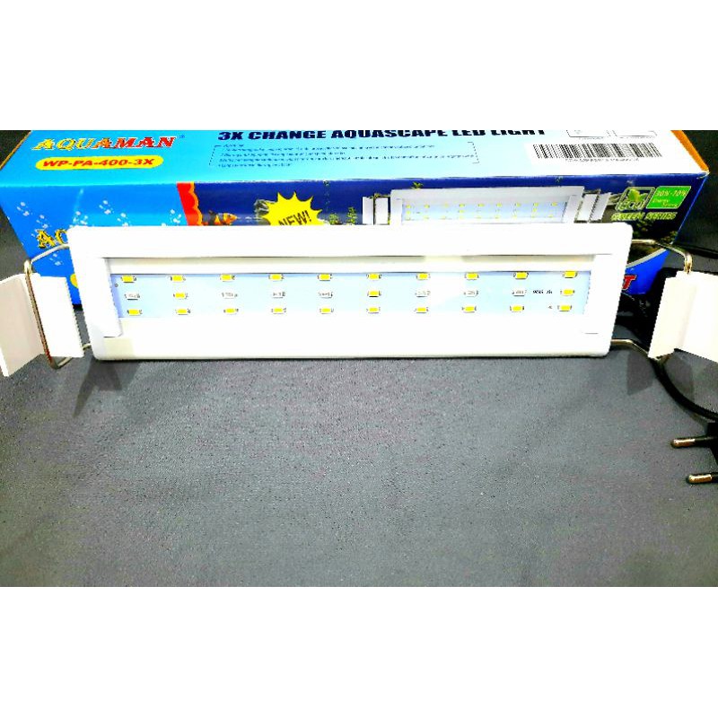 Promo murah LAMPU LED AQUARIUM LED AQUAMAN WP PA 400 3X