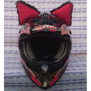 KUPING KUCING UNTUK HELM / KUPING KUCING HELM NEKO / AKSESORIS HELM / KUPING KUCING BANDO / KUPING K