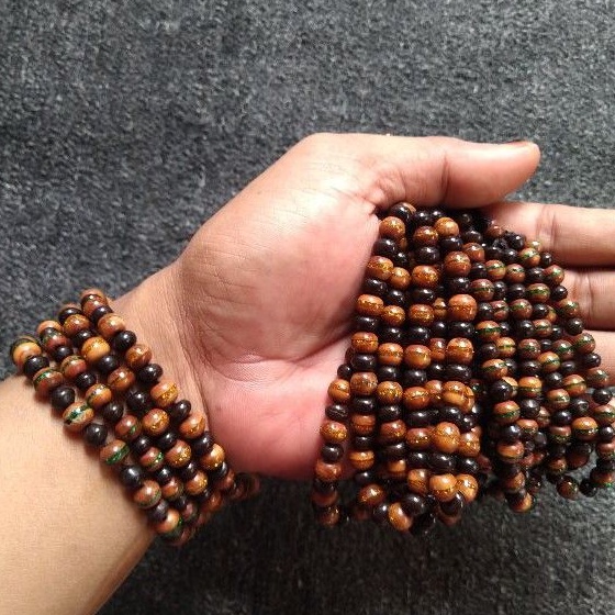 gelang kokka motif bulat garis tengah (kaoka kaokah kauka kaukah pukah pukaha kuka)