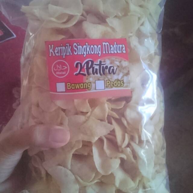 

Keripik singkong madura rasa bawang