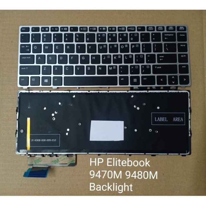 Keyboard Notebook HP EliteBook Folio 9470M 9470 9480 9480M Backlight