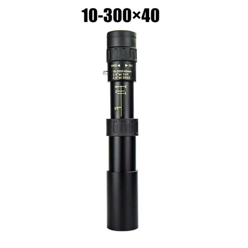 Monocular Telescope 10-300x40 Zoom with Tripod