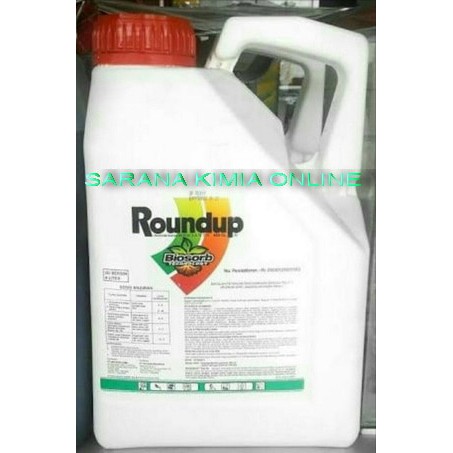 

Roundup 4Ltr Round up racun rumput gulma