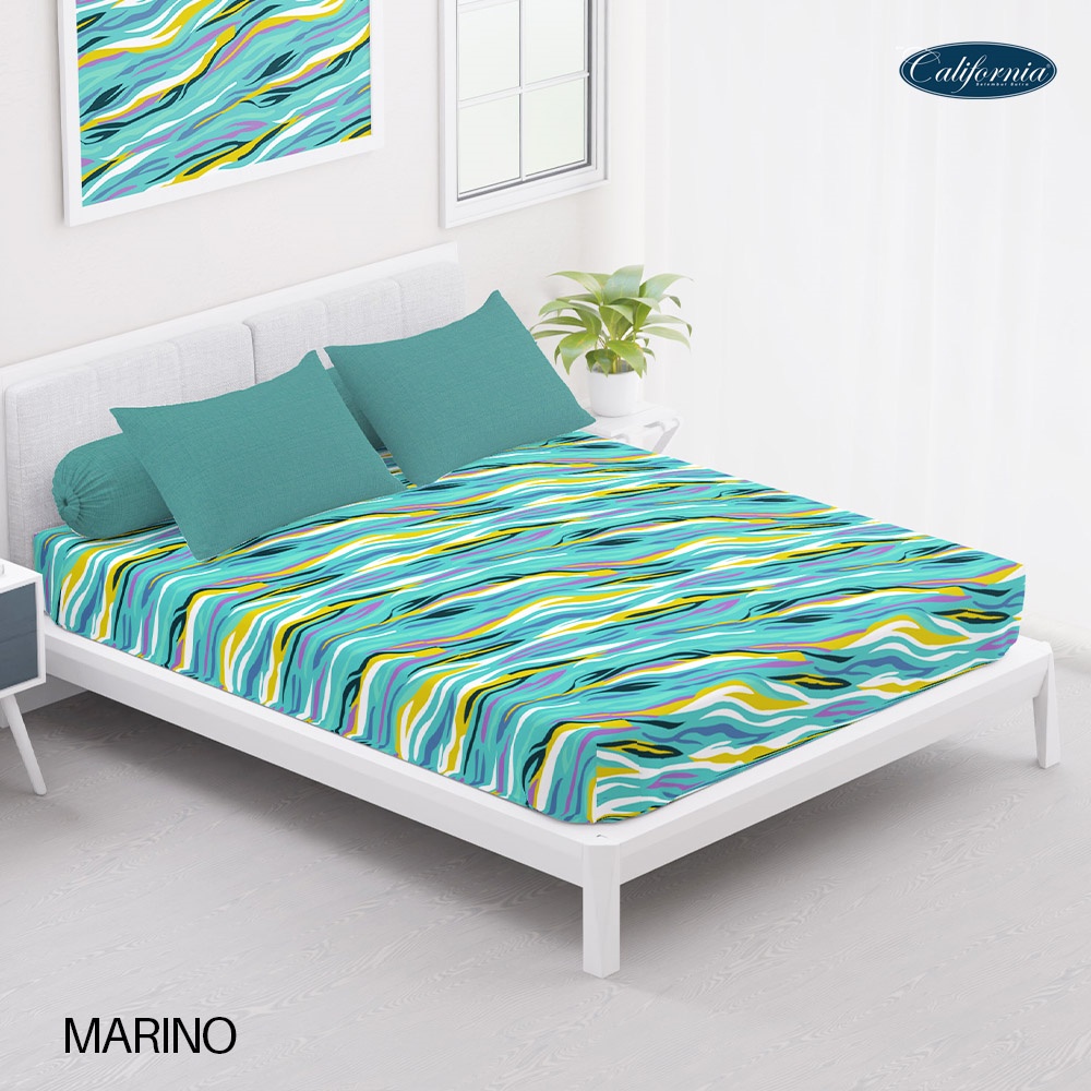 CALIFORNIA Sprei King Fitted 180x200 Marino