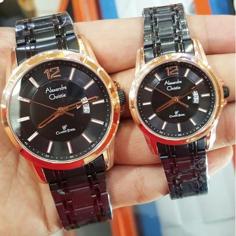 Jam Tangan Alexandre Christie 8325 AC8325 AC 8325 Couple Edition Original Garansi Resmi